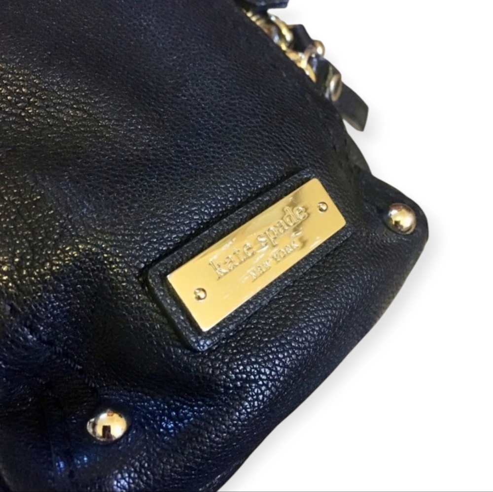 Kate Spade Black Leather Women's Bag - Picture 5 of 9